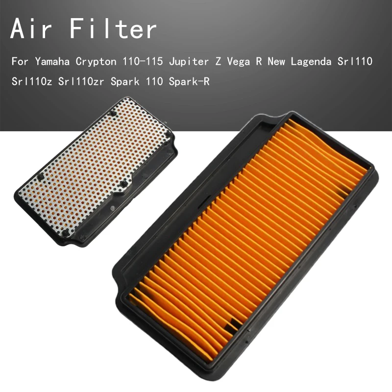 

Air Filter For Yamaha Crypton 110-115 Jupiter Z Ega R New Lagenda Srl110 Srl110z Srl110zr Spark 110 Spark-R