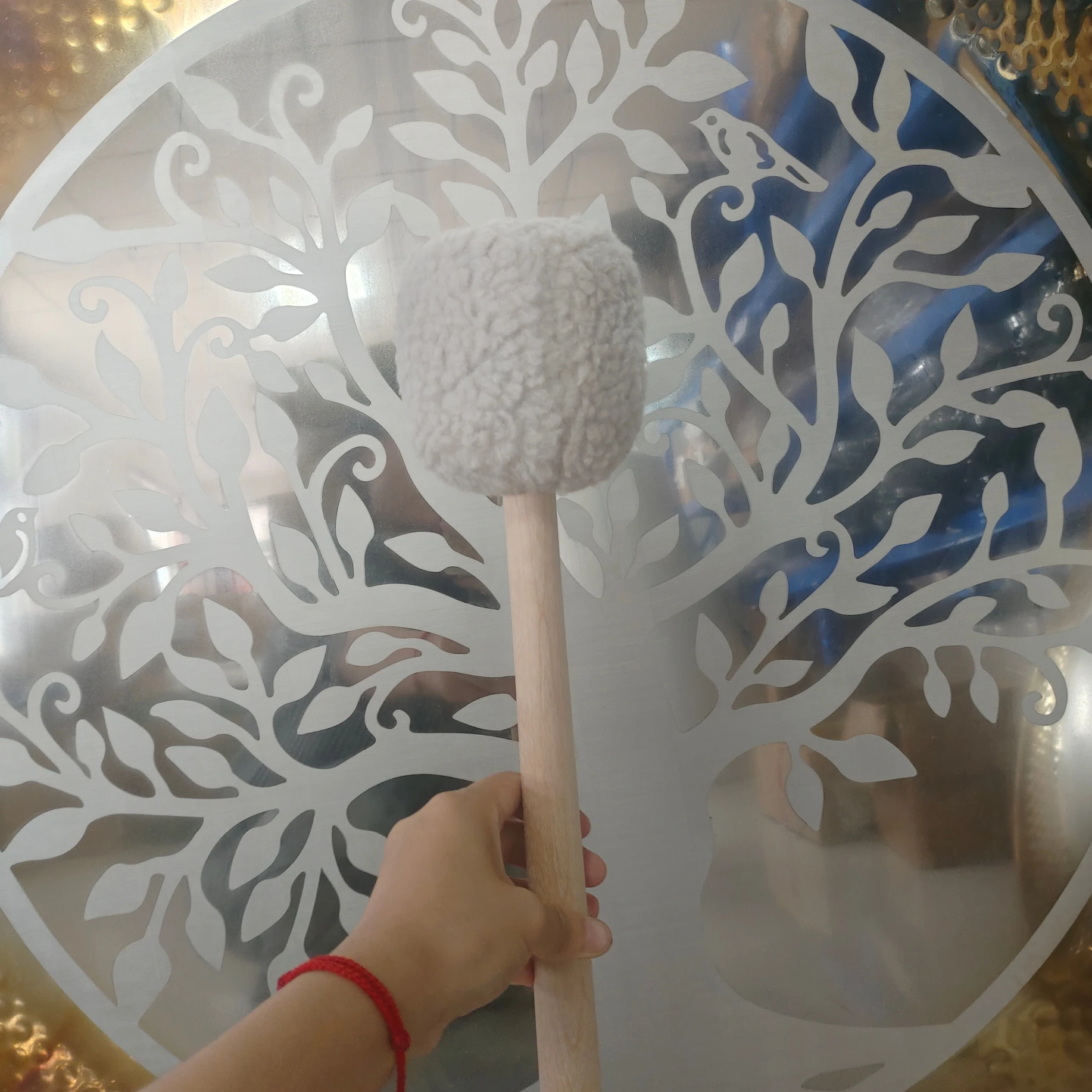 

WM5 High Quality Wooden Gong Mlallet for Handmade Gong