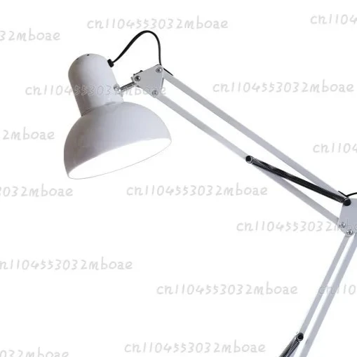 

LED Long Arm Eye Protection Floor Lamp, Nail Eyelash Beauty Table Lamp Clip-on Bedside Fill Light for Shooting