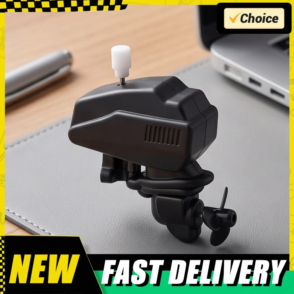 10 Pcs Wind Up Outboard Motor Coffee Mixer Marine Engine Coffees Mixer Mini Drink Stirrer Gadget for Home Office