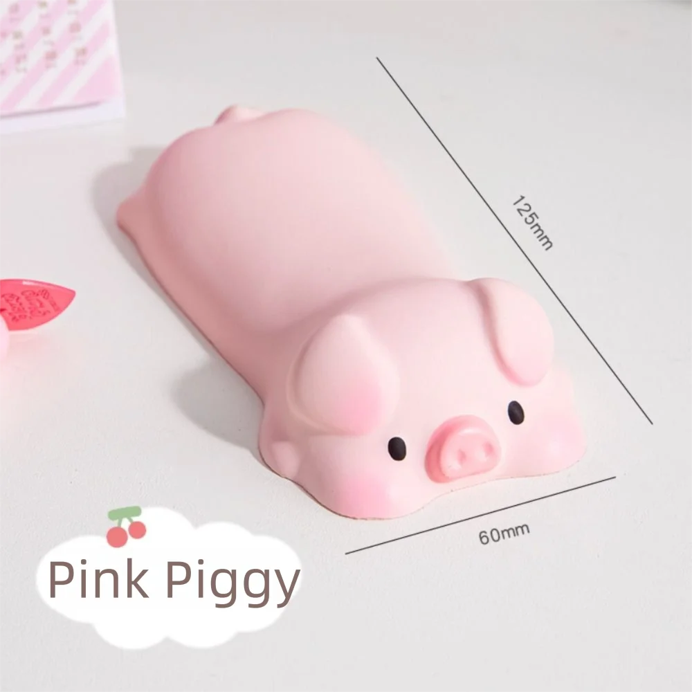 Cute Memory Foam Wrist Rest Kawaii Design Animal Shape Arm Rest Slow Rising Squishy Office