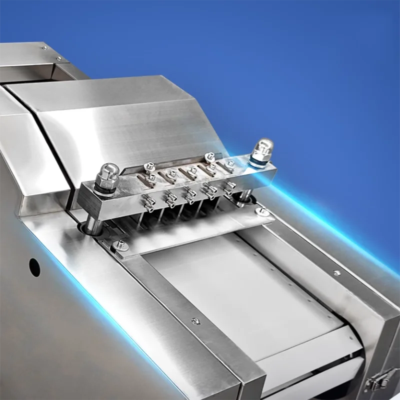 Commercial Energy-Saving Stainless Steel Meat Cutting Machine Cube Slicer & Bone Saw Cutter