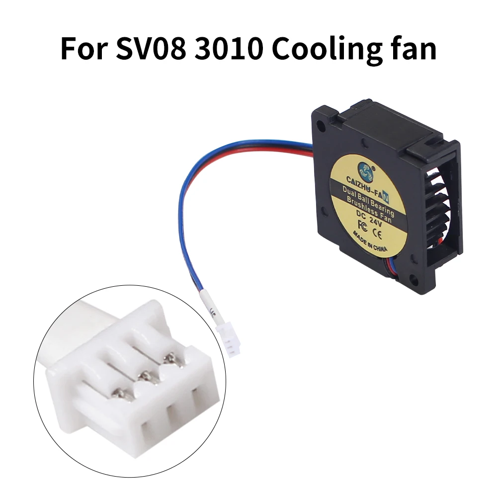5020/4010/3010 ثلاثة أنماط للتبريد SV08 مروحة صامتة تبريد سريع ومروحة صامتة للطابعة ثلاثية الأبعاد SV08