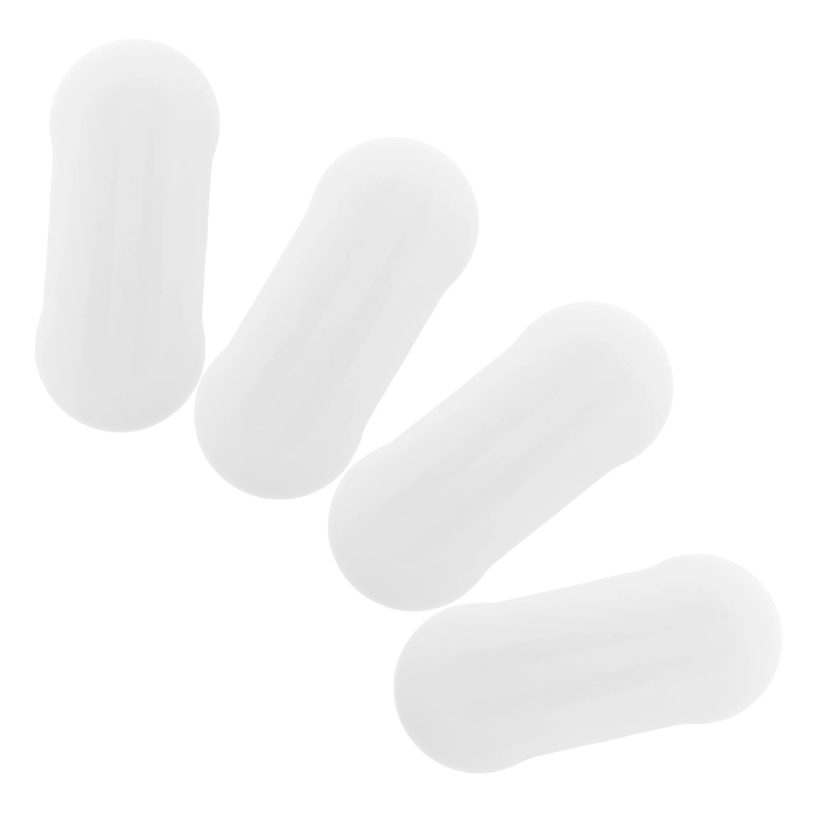 

4pc Toilet Seat Bumpers Gasket Kit Adhesive Replacement Universal Long Lasting EVA Cotton ABS TPE Strong Self Adhesive Fits