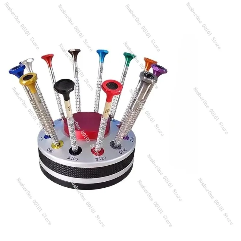 Precision Watch Repair Tool | Non-Slip Arc Screwdriver with S2 Steel Ball Bearing
