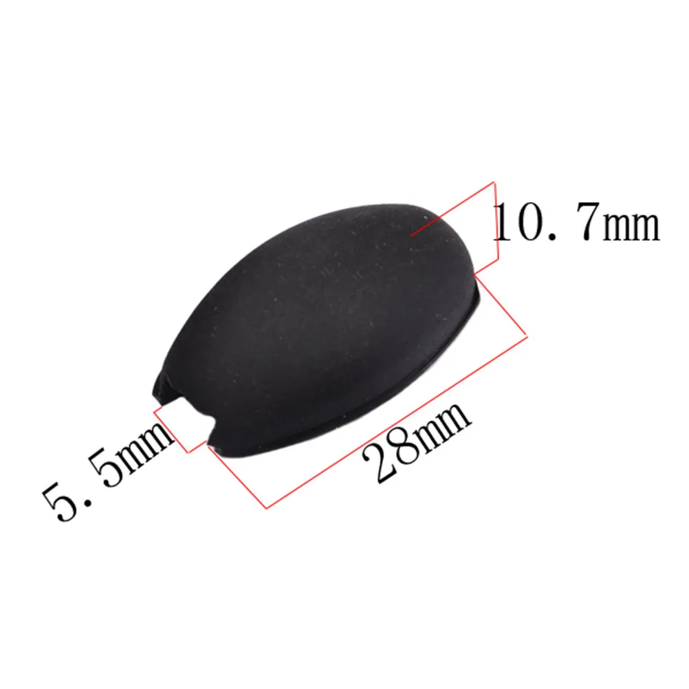 5Pcs Premium Rubber Saxophone Palm Key Pads for Alto Tenor Treble Sax Reduce Fatigue Enhance Reach Adjust Key Height Instrument