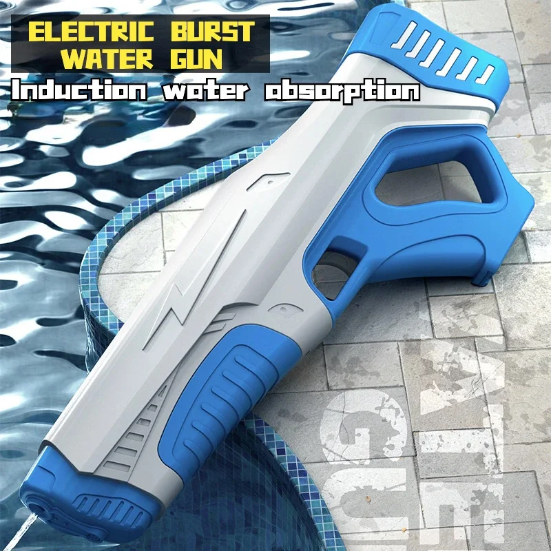 

Water Gun Automatic Induction Water Absorbing Summer Electric Toy High-Tech Burst Water Gun Beach Outdoor Water Fight Toys Gift