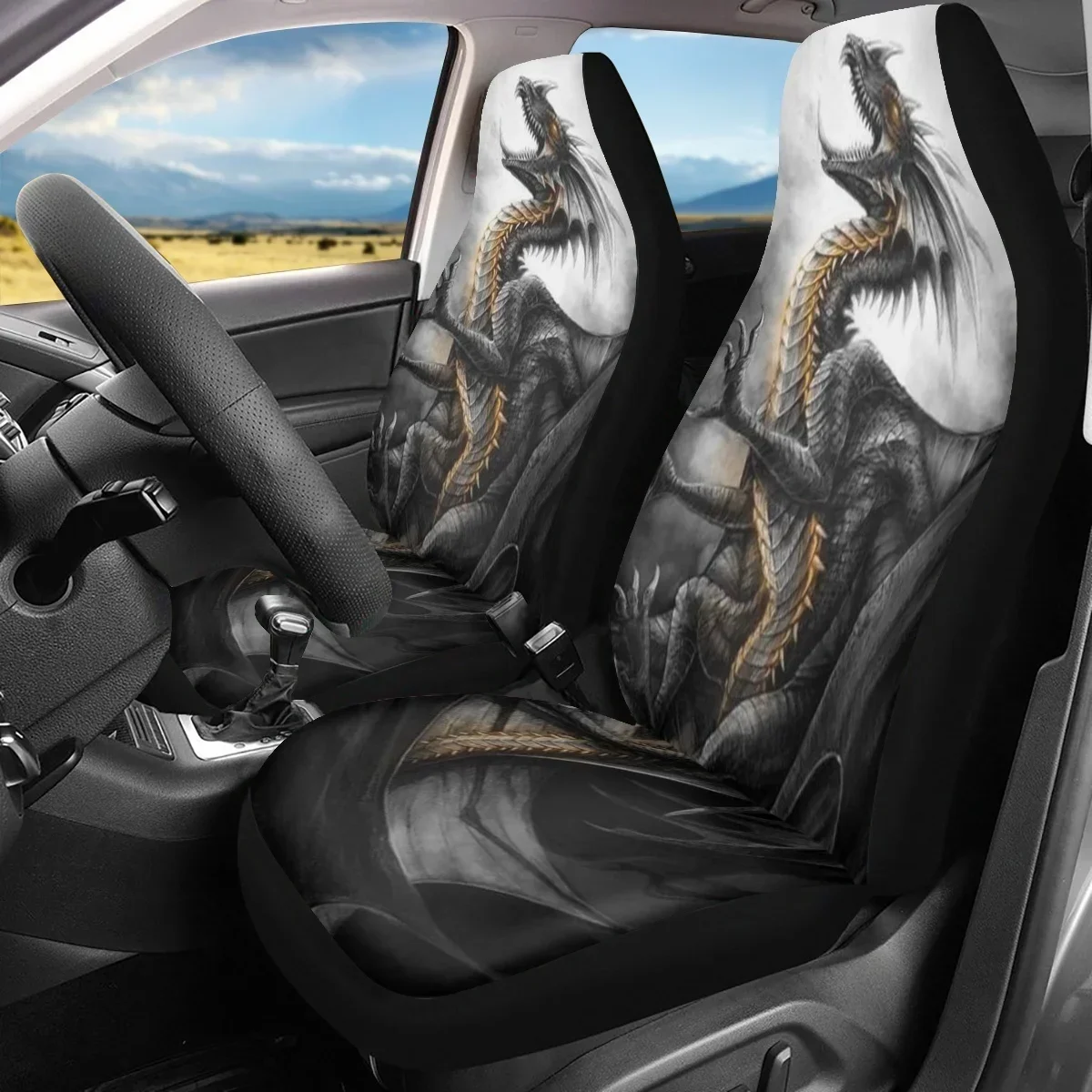 

Protector Auto Decor Feilong Design Чехлы на автомобильные сиденья Набор для женщин и мужчин Высокое качество Простая установка Полный комплект Удобный новый