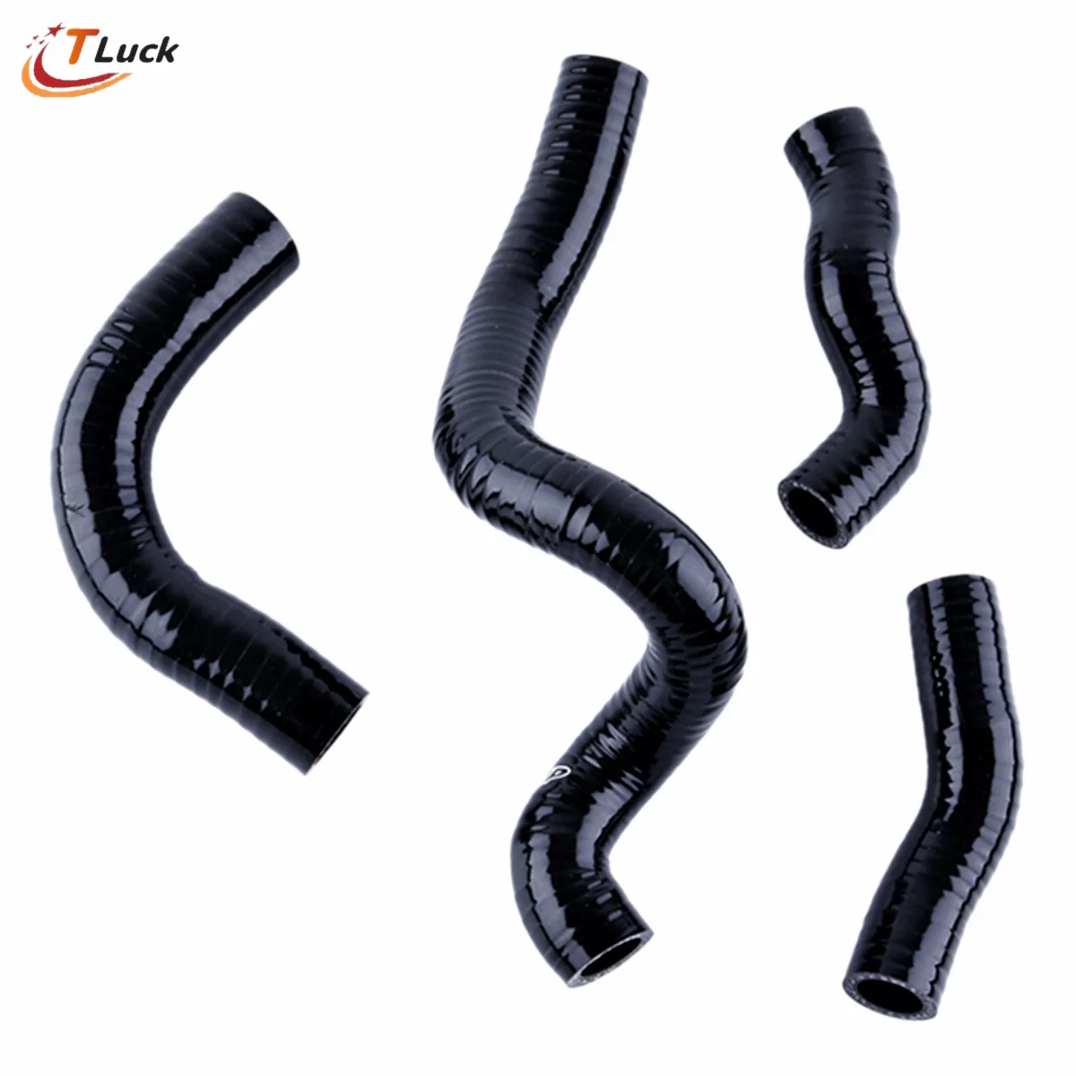 

4PCS For Kawasaki KLX650 KLX 650 1993-1996 Silicone Radiator Water Coolant Tubes Hose Pipe Kit