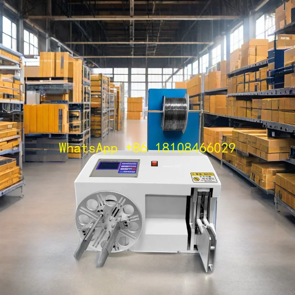 ماكينة ربط كابل لف الأسلاك الكهربائية الأوتوماتيكية