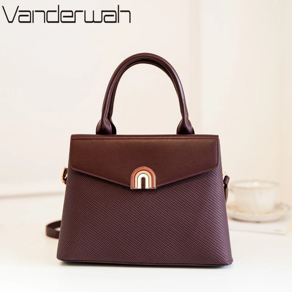 

Women Hand Bags Luxury Ladies Top-Handle Bags High Quality Pu Leather Crossbody Bags for Women Elegant Female Tote Shoulder Bag