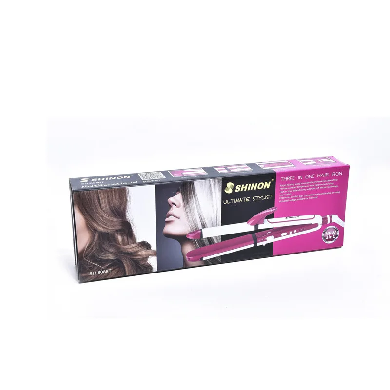 

1pc Electric Curling Stick Three In One Multifunctional Charging Hair Curling Stick, Dry And Wet Dual-Purpose,