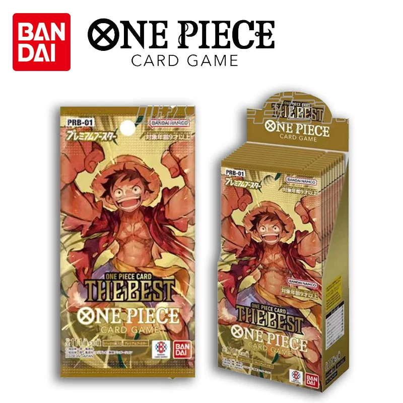 In Stock Bandai Original Anime Booster Box One Piece PRB-01 One Plece Card The Best Collection Card Child Toy Gift