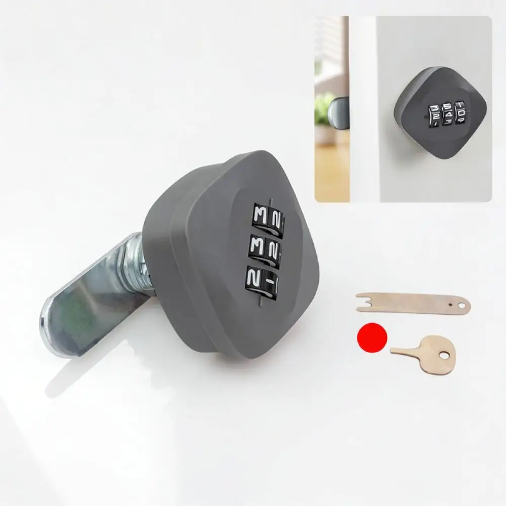 Security Combination Cam Lock For Drawer Cabinet Locker Files Furniture Hardware Keyless Mechanical Code Access