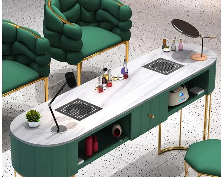 Nagel Enhancement Tafel En Stoel Pak Netto Rode Bank En Stoel