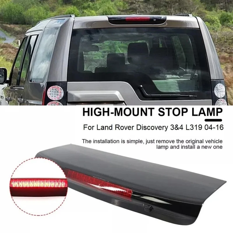 1pc Car Rear Upper High Level Mounted Brake Stop Light Lamp OEMLR029623 For Land Rover Discovery 3 4 Brand New Car Accessories