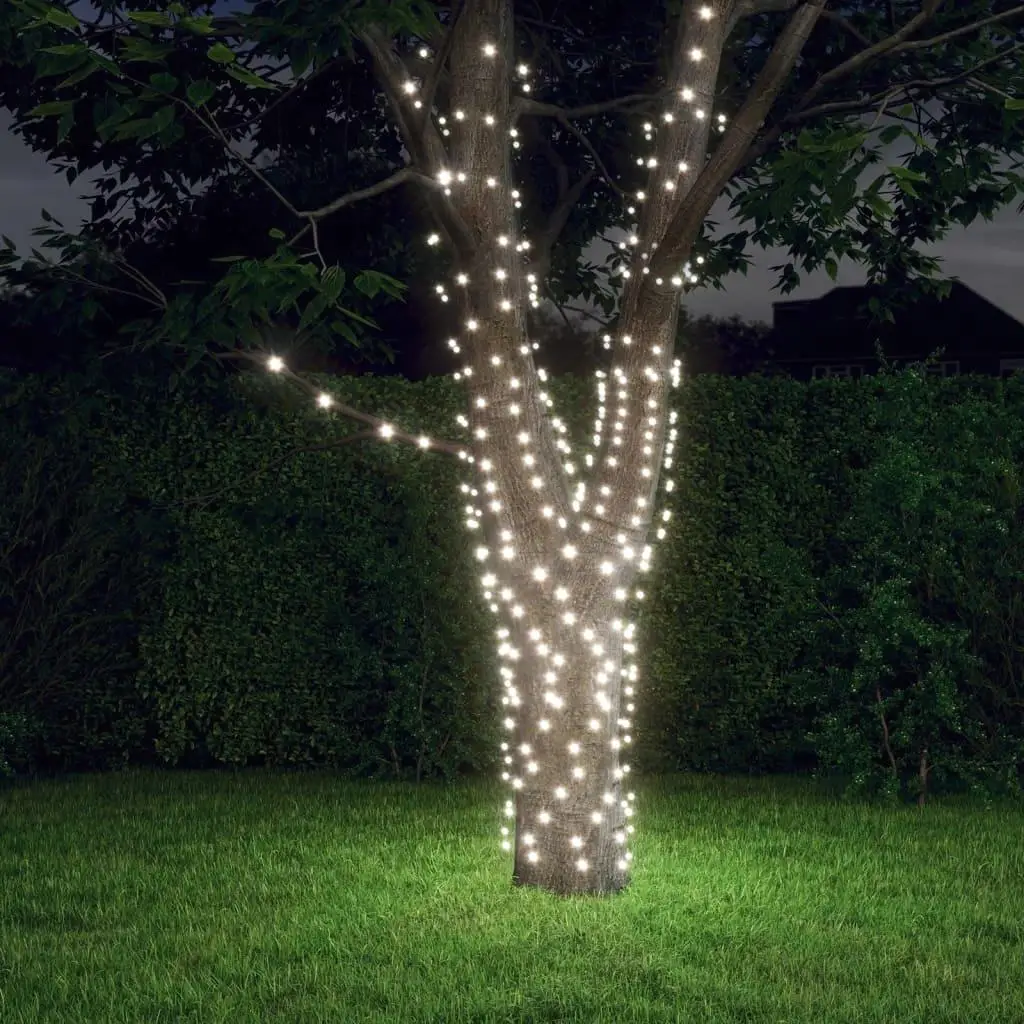 

2-Pack 200 Cold White Solar Fairy Lights for Indoor & Outdoor Decor