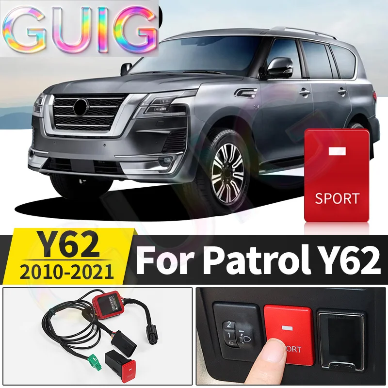 For 2012-2022 Nissan Patrol Y62 Modification Tuning Power Module Throttle Gate Accelerator Upgrade Power System Exclusive for V6