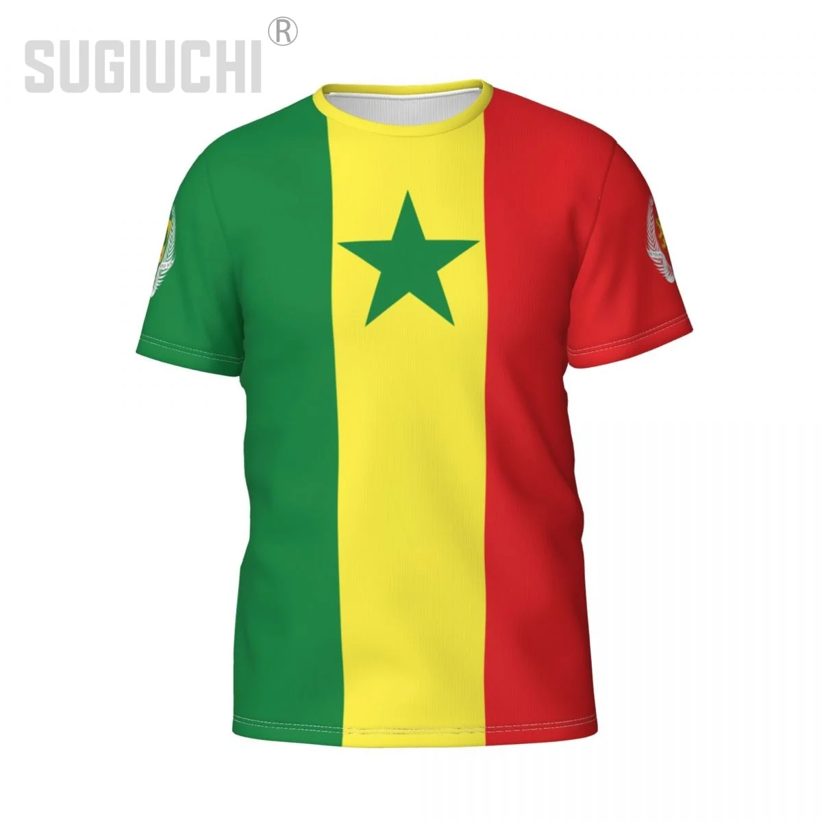 Custom Name Number Senegal Flag Emblem 3D T-shirts For Men Women Tees team Clothes Soccer Football Fans Gift T shirt