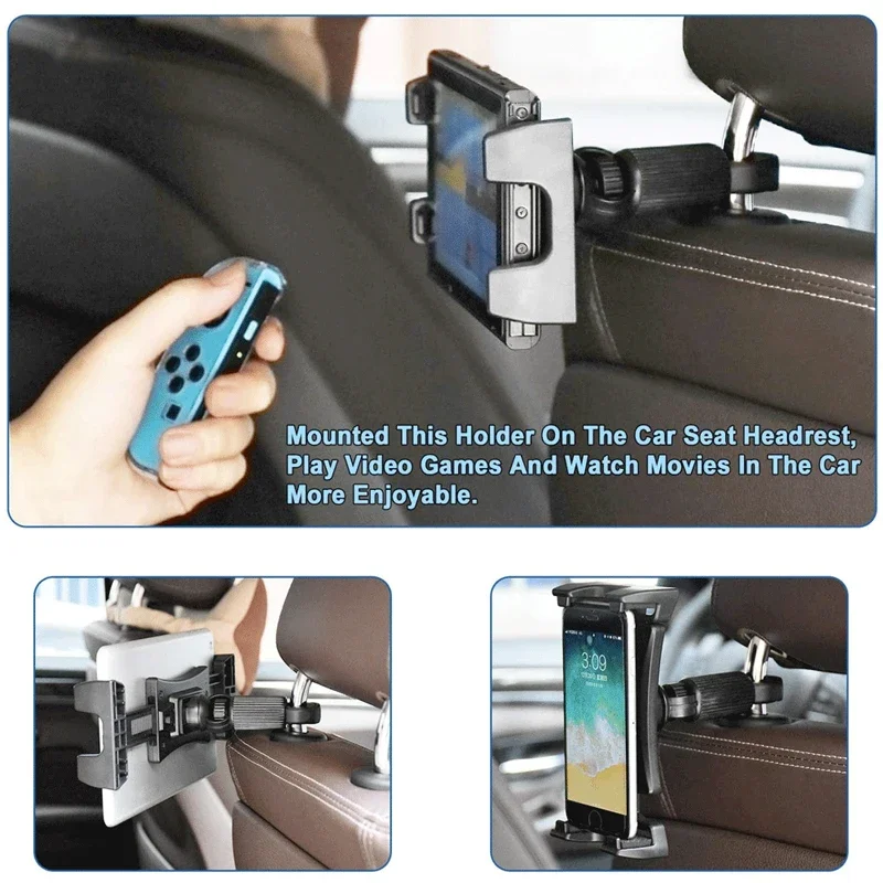 Bike Tablet Holder Indoor Gym Treadmill Handlebar Clip Tablet Mobile Phone Stand Bracket for iPad Air 10.9 Pro 12.9 Inch