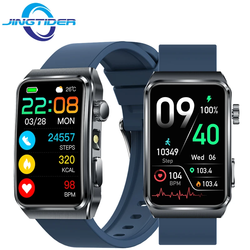 

TK73 Bluetooth Calling Мужские Смарт-часы Открытый 1,57 "Большой экран Температура тела Артериальное давление Кислород Монитор Смарт-часы