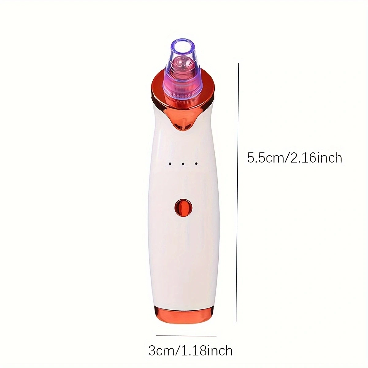 Blackhead Remover Pore Vacuum Face Cleaner Electric Pimple Acne Black Head Removal USB Rechargeable Water Cycle Black Dot Remove
