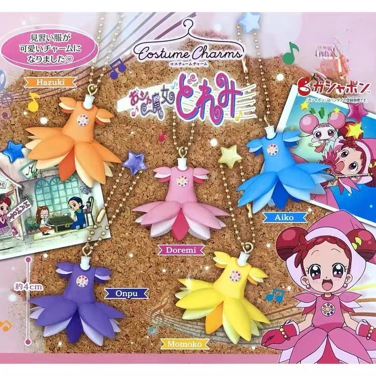 Kids Gift Collectible Model Ornaments 5Pcs Gashapon Ojamajo Doremi Aiko Action Figure Toys