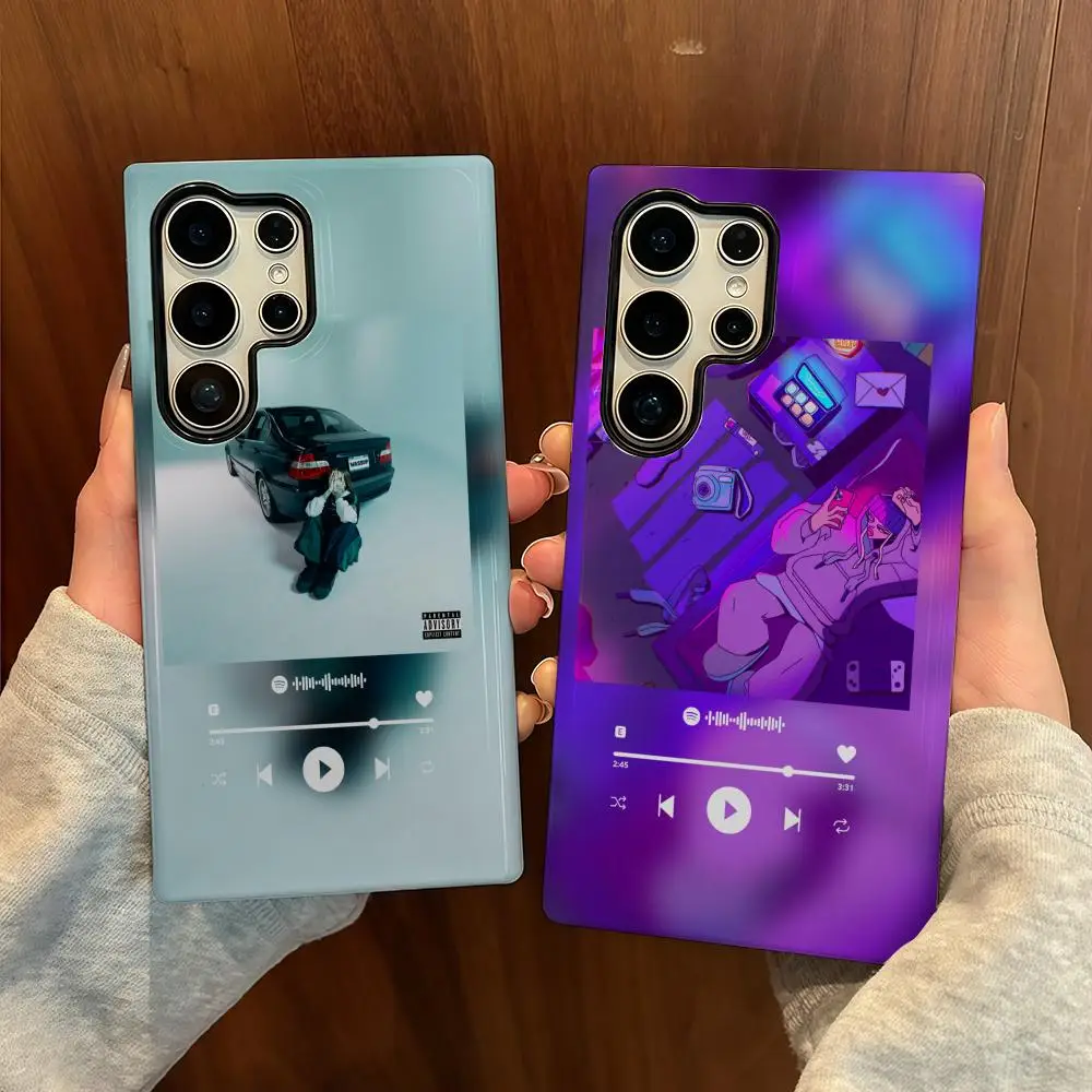 

Чехол для телефона Y-Young M-Miko для Samsung S25, пленочный корпус, роскошный GalaxyS24Ultra 23plus S22 21 A56 36 26 16, двухслойный чехол