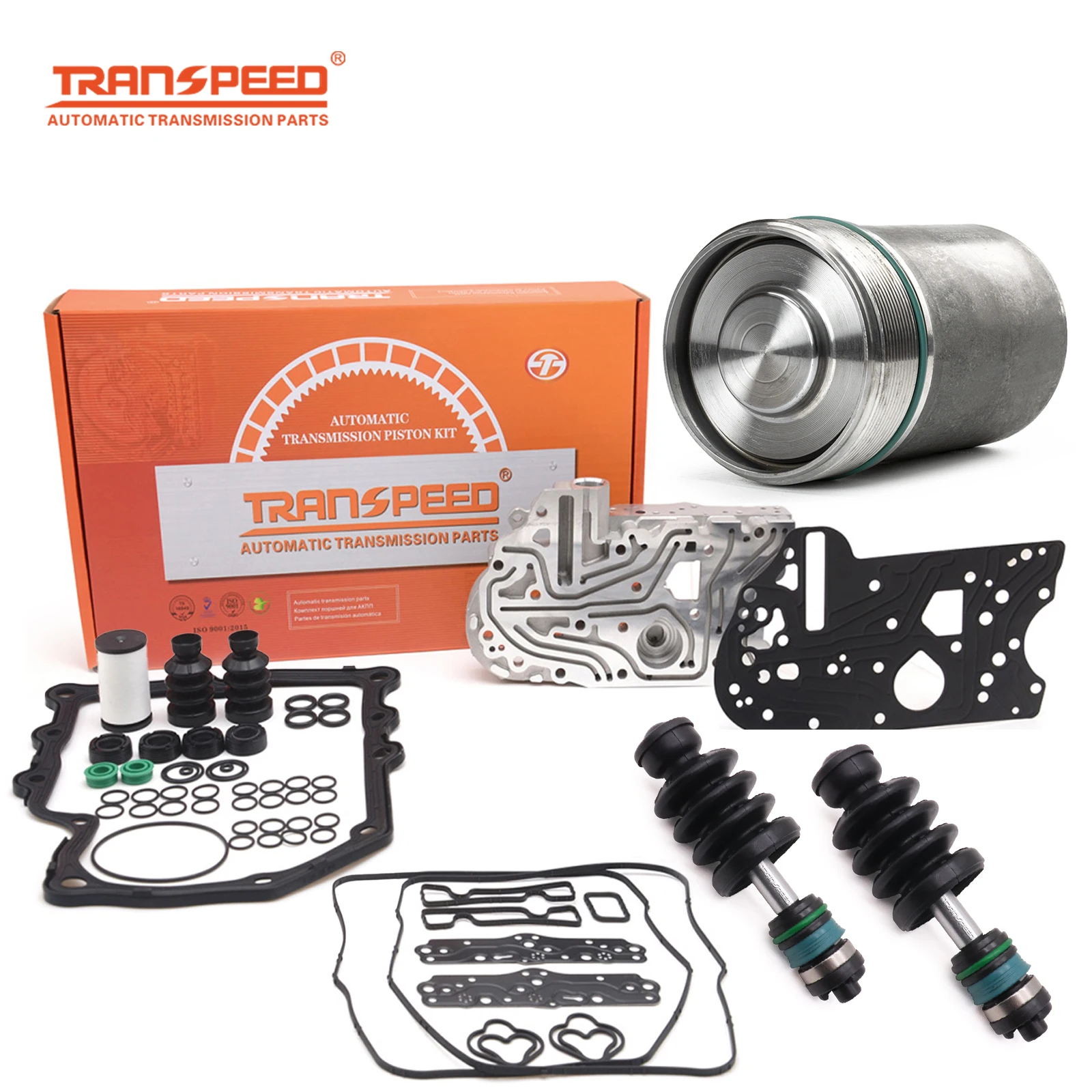 TRANSPEED DQ200 0AM DSG 7 Auto Transmission Mechatronic Valve Body Repair Kit with Push Rod For Audi VW T4 Golf 7 SKODA Gearbox