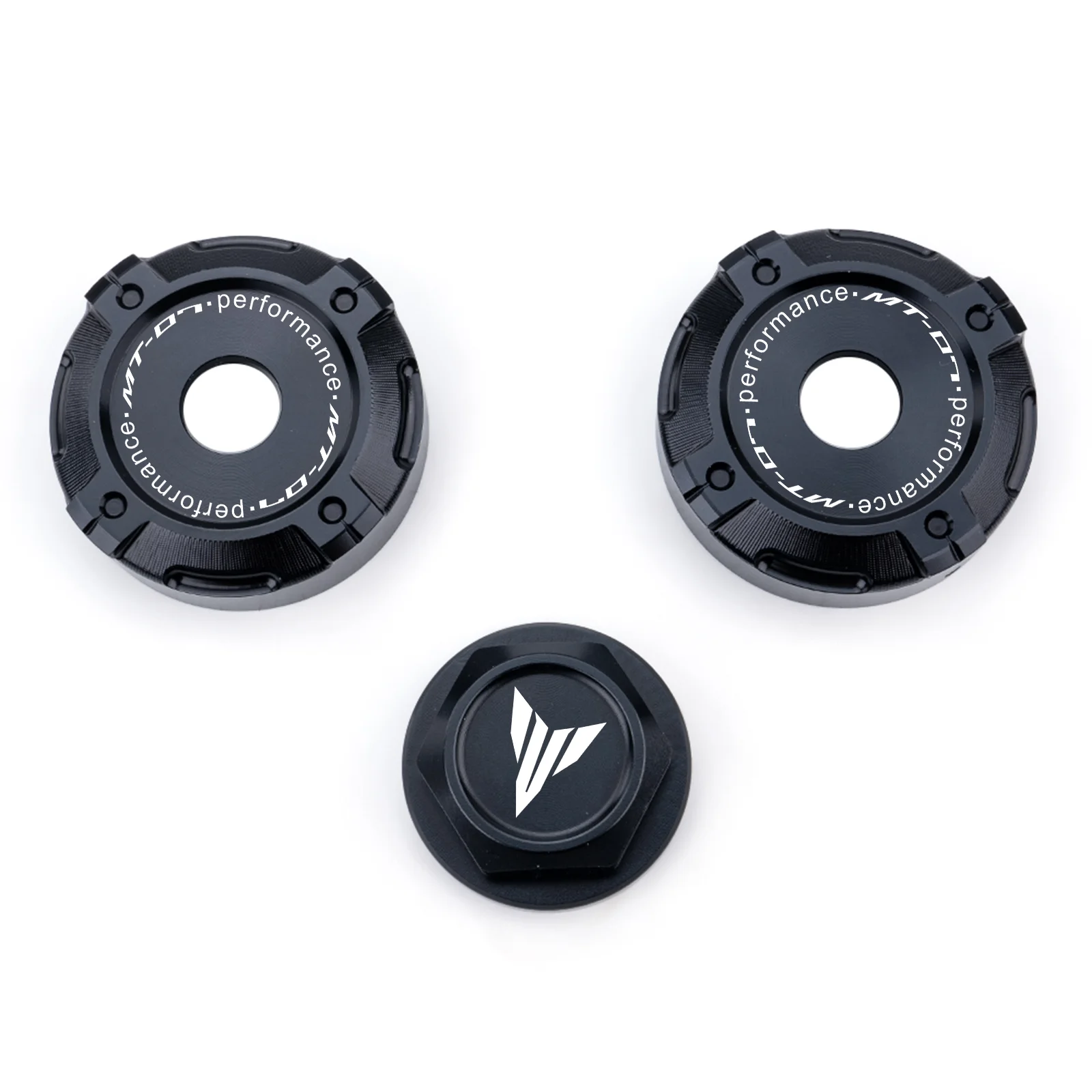 Misura Per Yamaha MT07 MT-07 FZ07 2025 2026 Accessori Moto Tappo Ammortizzatore Anteriore Colonna A Tre Stelle Trim Copertura Decorativa