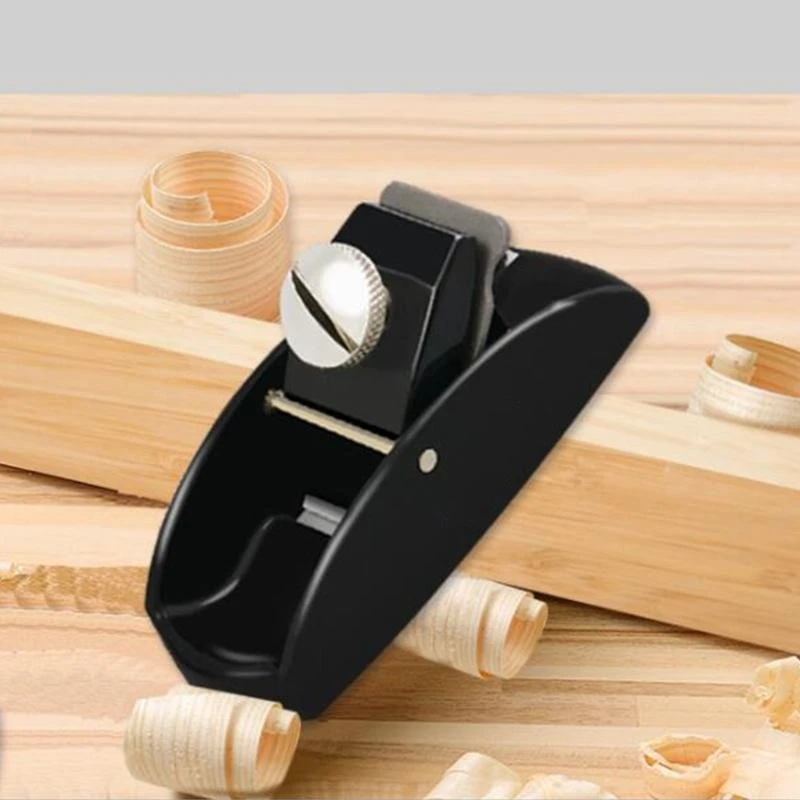 652F Mini Hand Planer Trimming Planer Woodworking Plane Hand Tool Flat Bottom Trimming Planer Trimming Project