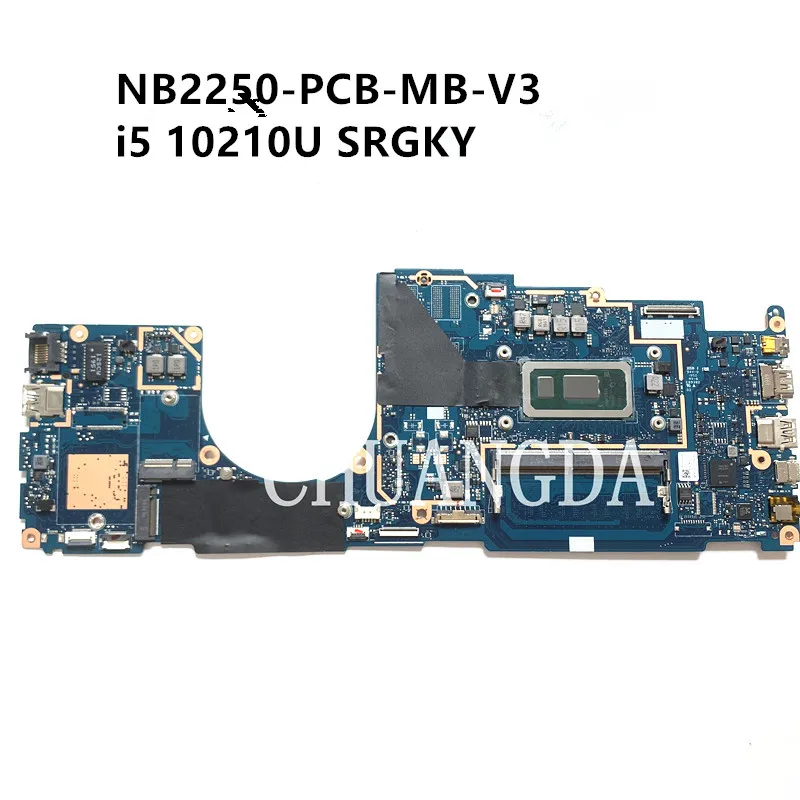 

Материнская плата для ноутбука Acer NB2250-PCB-MB-V3 i5 10210U SRGKY, полностью протестирована