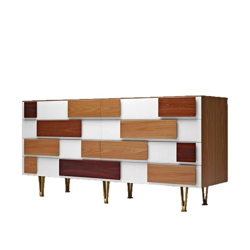 

matching eight-bucket cabinet, bedroom storage cabinet, fully equipped entrance hall entrance cabinet, dining side cabinet