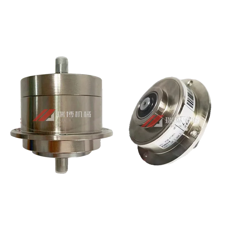 YSC miniature magnetic powder shaft head separate clutch YSB type-B3 hollow single axis ultra-thin magnetic powder brake