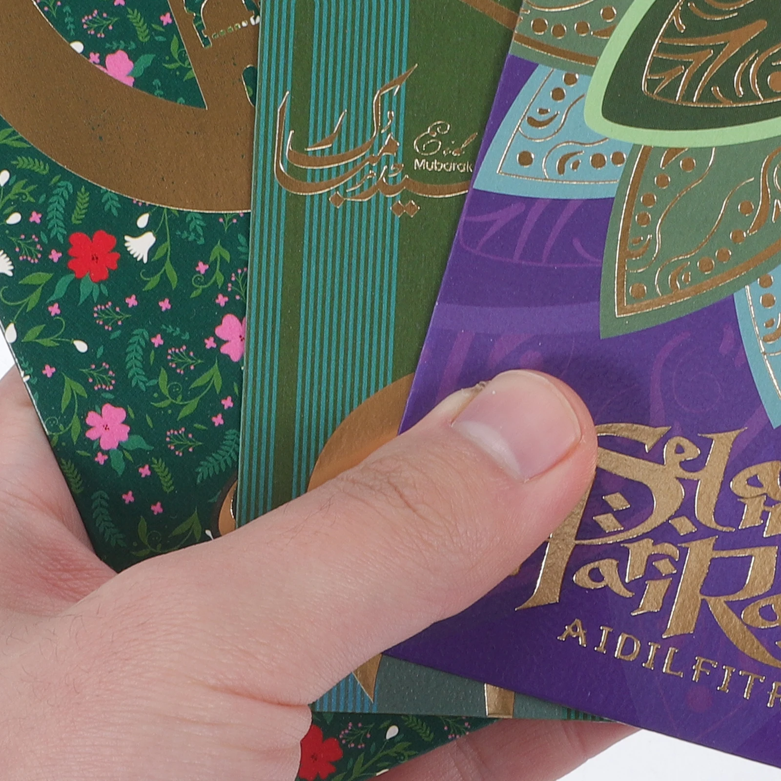 

18pcs Eid Mubarak Money Ramadan Gift Party Red Envelopes Festival Greeting Cards Bags Bright Color Cash Holders Lightweight