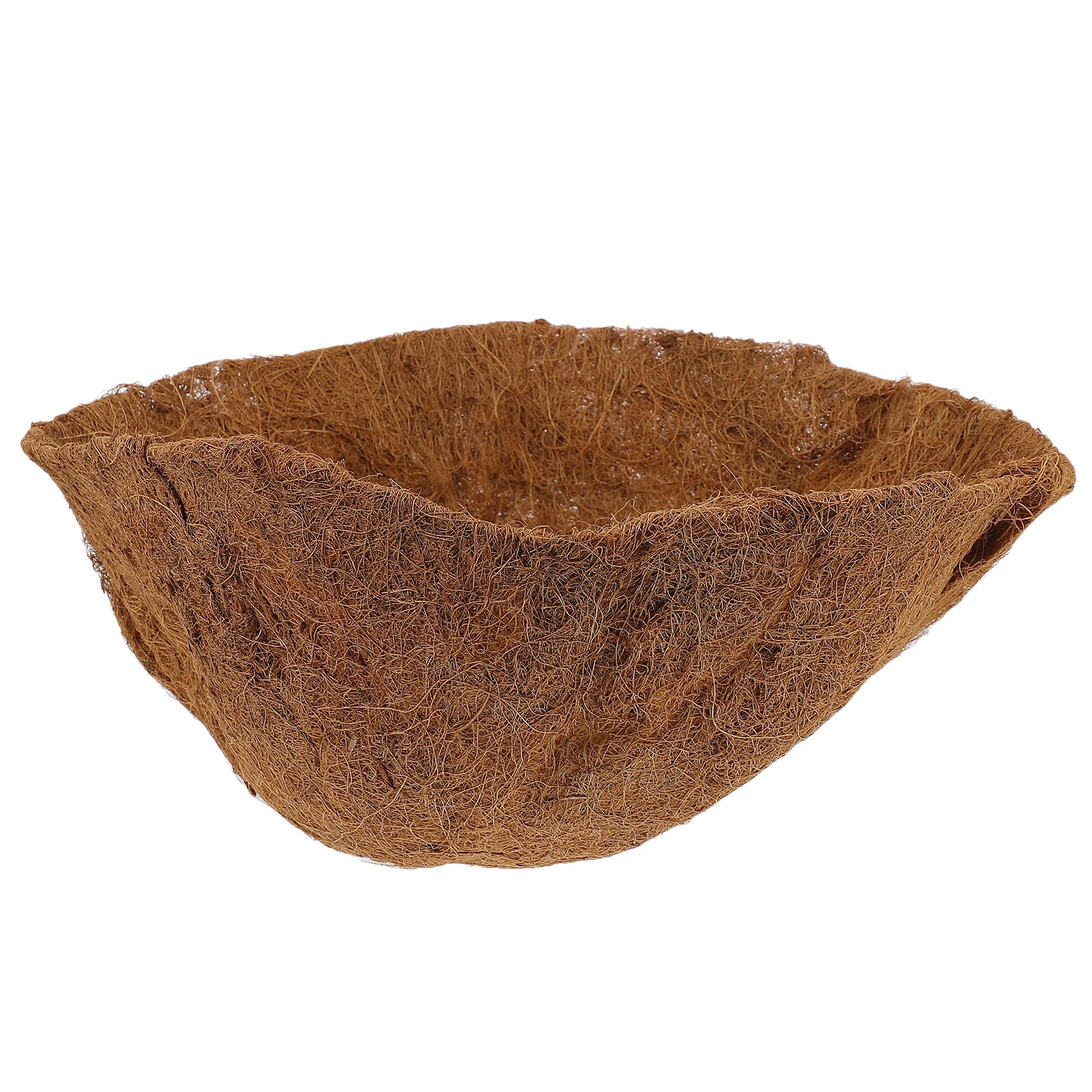 

40CM Coconut Fiber Pad Round Shape Hydrophobic Breathable Plant Raising Supplies Flower Pot Mat Garden Basket Liner Spider