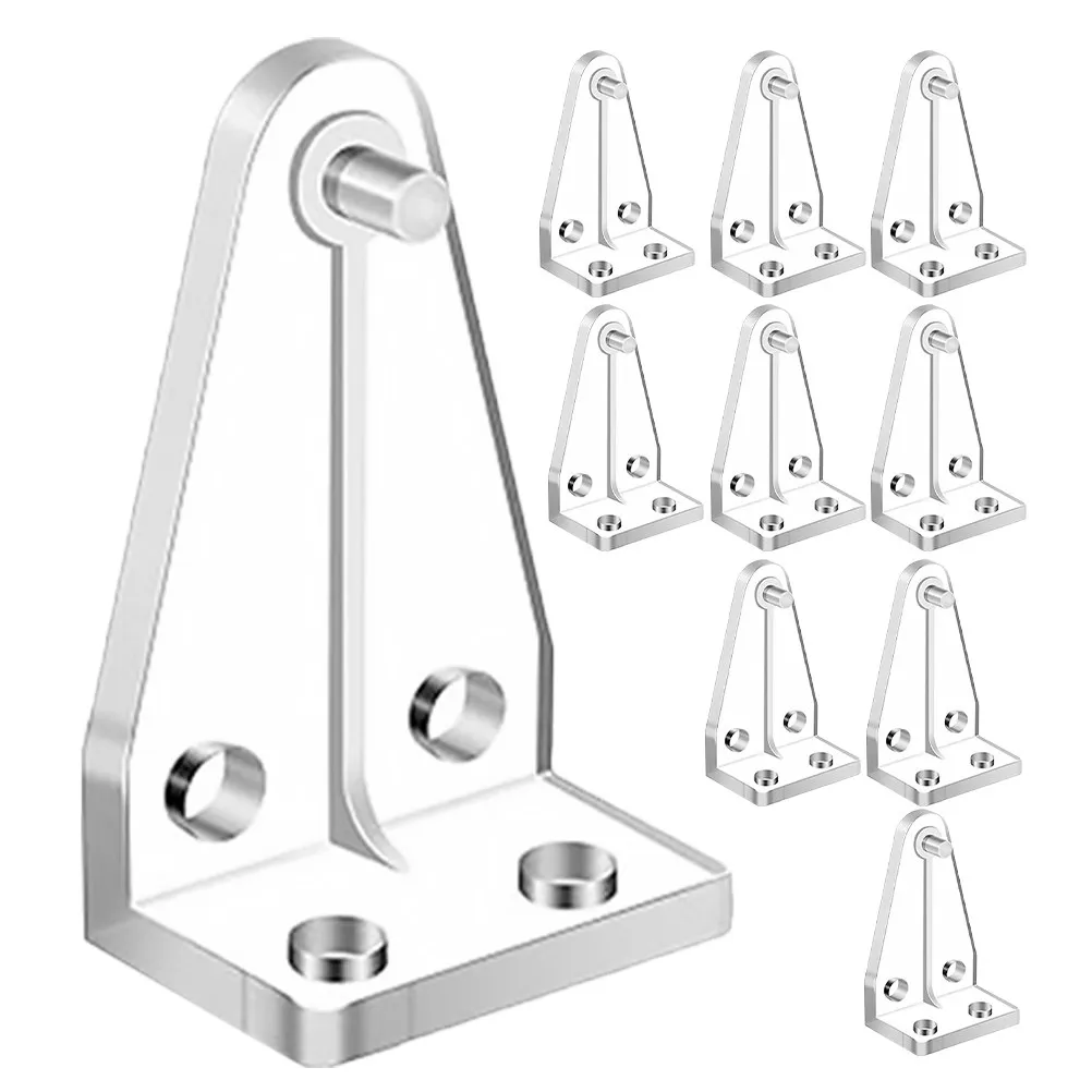 

10pcs Transparent Blind Brackets Safety Chain Guide Fixation Hooks for Shutter Panel Positioning Window Blind Accessories