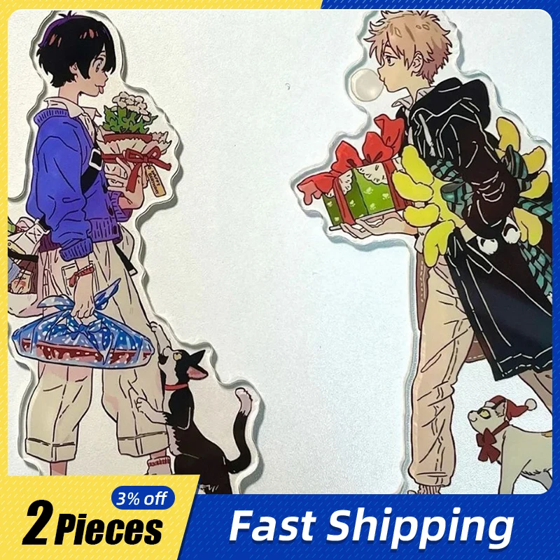 

10cm/3.93in Anime Foreigners By The Sea Standing Plates Cartoon Jun Hashimoto Figures Peripherals Ornaments Toy Collectible Gift