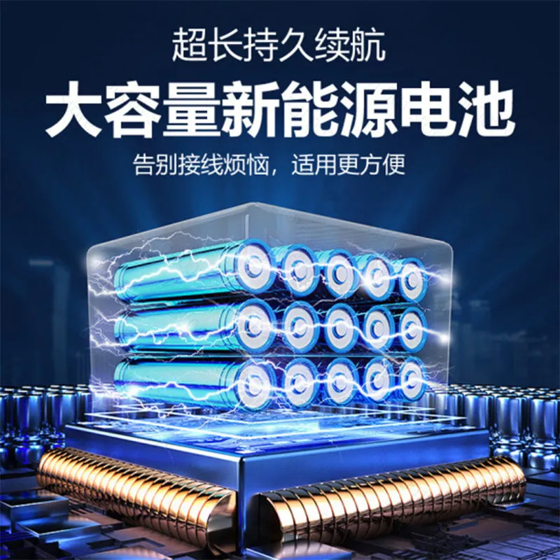 Cordless Automatic Floor Scrubber Battery Powerful Wet and Dry Cleaning Cleaner Mop Household Industry Sweeper Cleaner