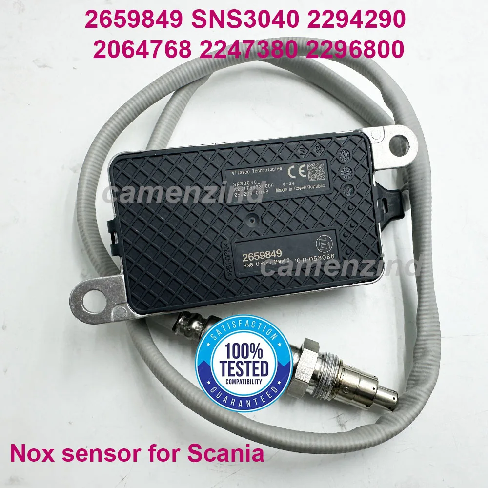 

2659849 SNS3040 2294290 HighQuality Chip Probe Nitrogen Oxide Sensor For Scania Truck NOx sensor 2064768 2247380 2296800 2659850