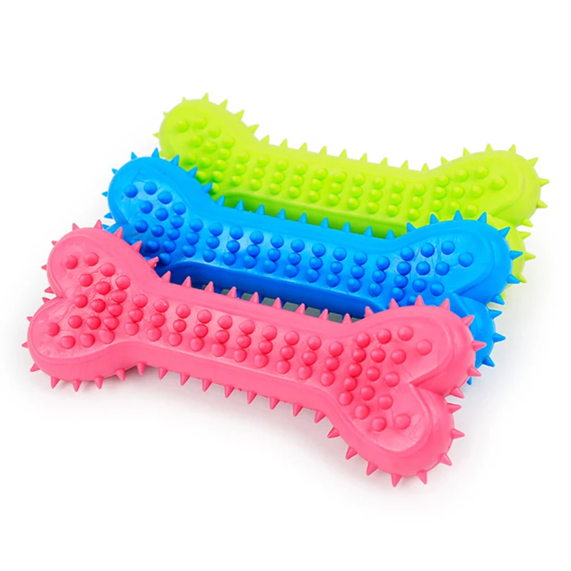 Juguetes para mascotas para perros pequeños, goma resistente a morderse, juguete para perros, limpieza de dientes, juguetes de entrenamiento para