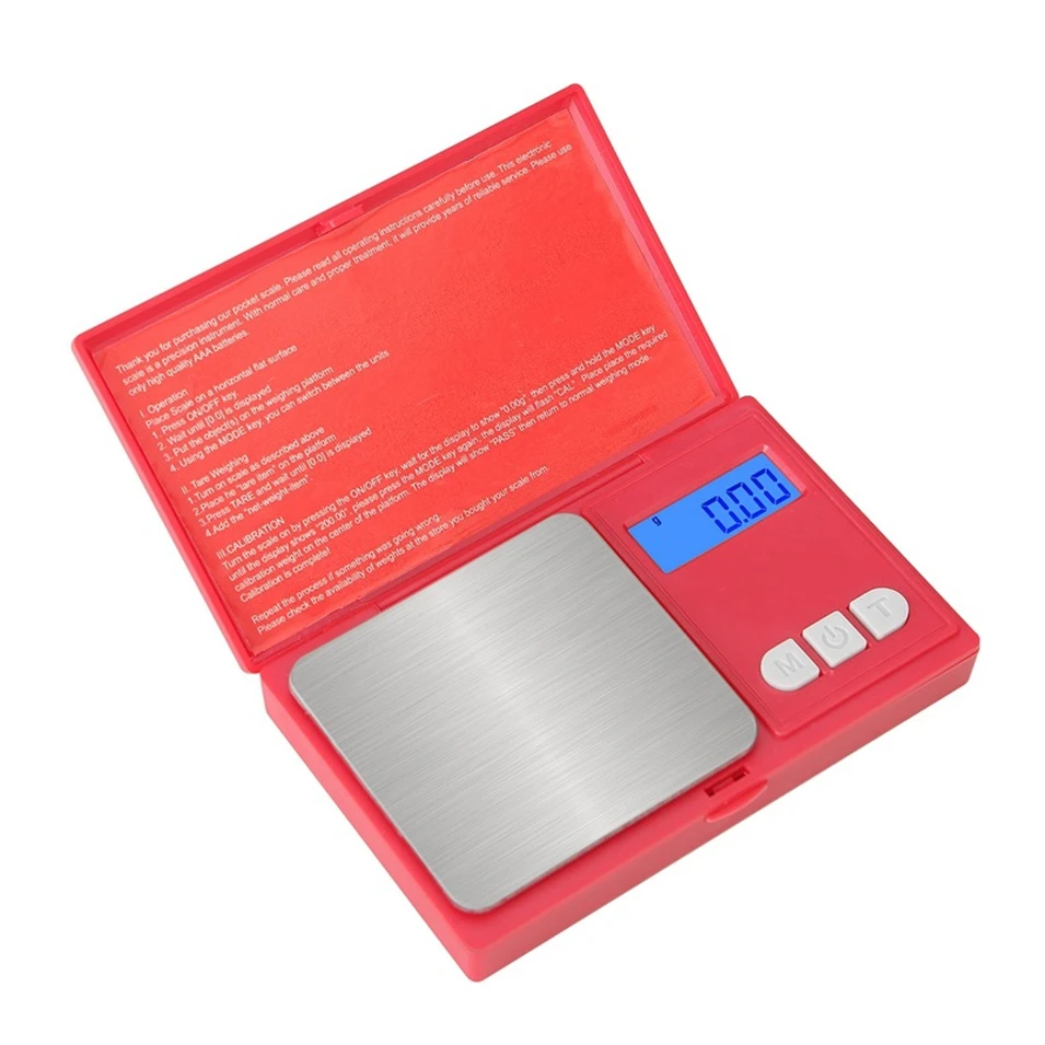 100g 500g x 0.01g high precision Digital kitchen Scale Jewelry Gold Balance Weight Gram LCD Pocket weighting Electronic Scales