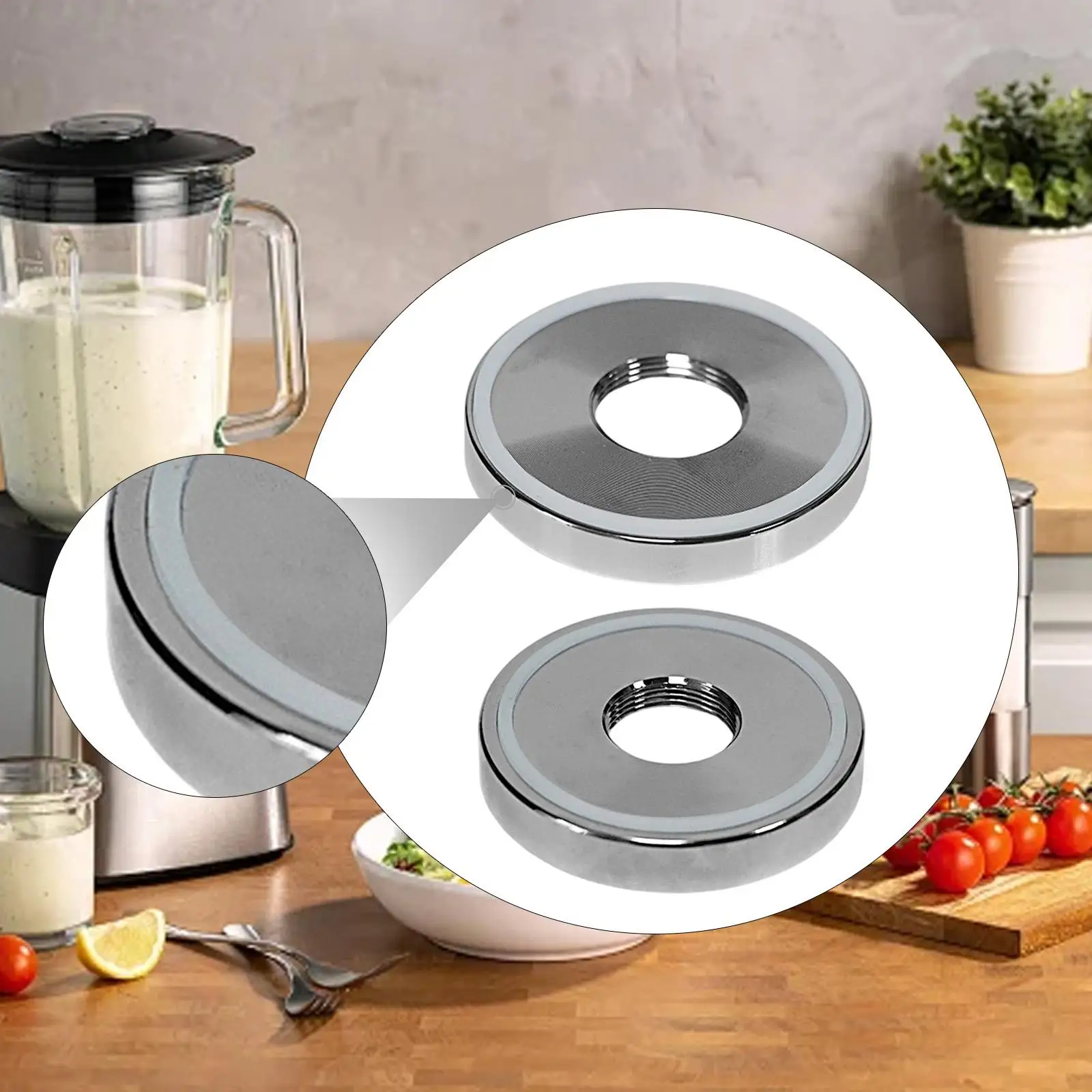 Крепежная пластина Металлическая ремонтная машина для смузи Аксессуар Крепежная гайка блендера