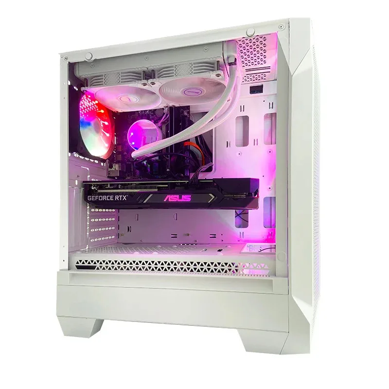 Computer desktop da gioco alto I9 di fabbrica con tastiera cablata Set di computer domestici assemblato RTX3070 3080 4070 4080 4090 PC gamer