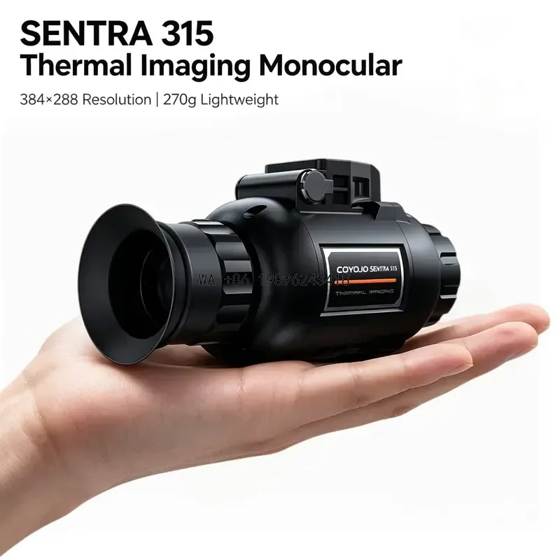 Wmwmnu for GOYOJO Thermal Imaging Monocular 50Hz 384x288 12um VOx Sensor Video Audio Recording Outdoor Observation Wildlife