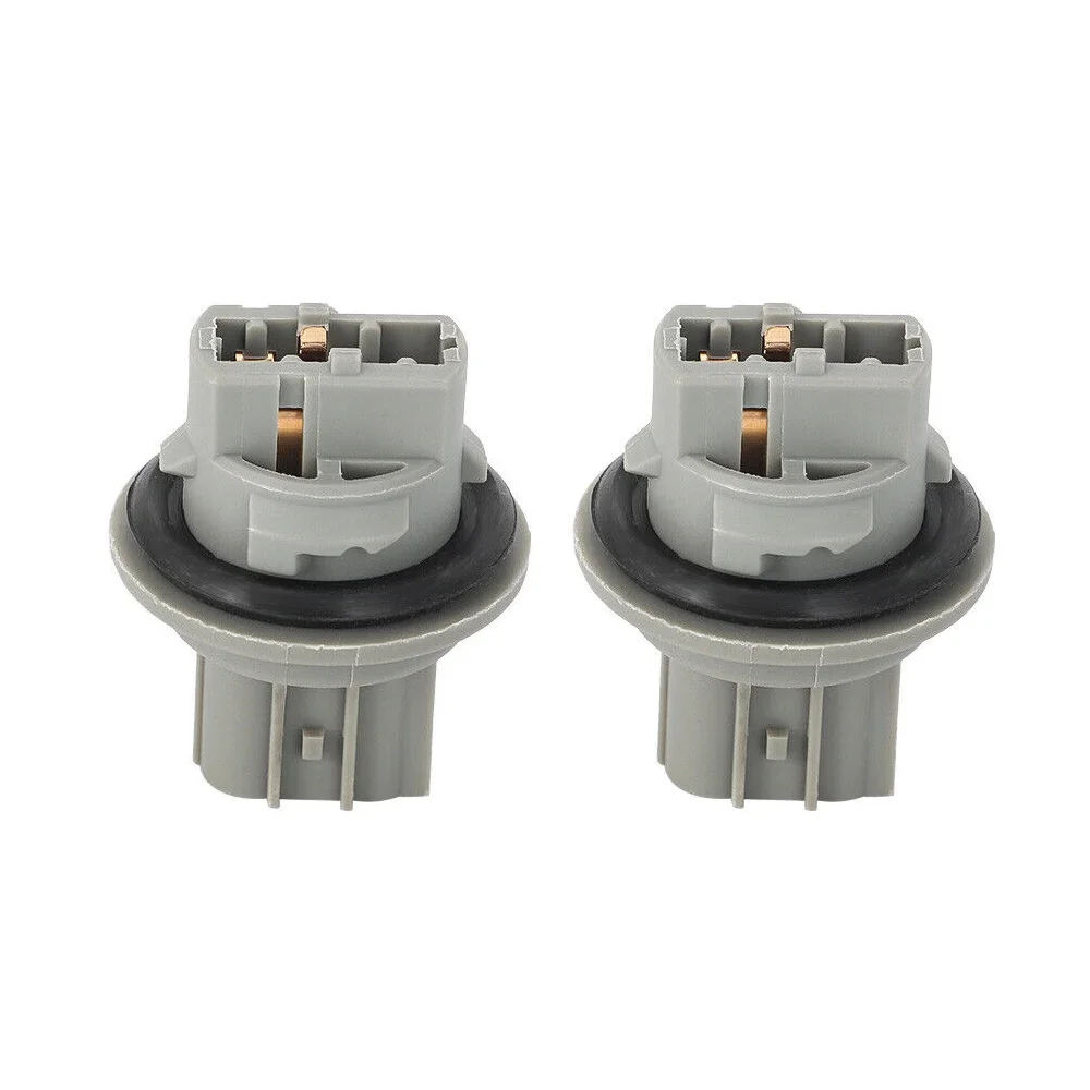 2Pcs Auto Front Turn Signal Lamp Light Connector Plug Bulb Sockets Base 68186725AB Fit for Dodge Dart 2013-2016 Car Accessories