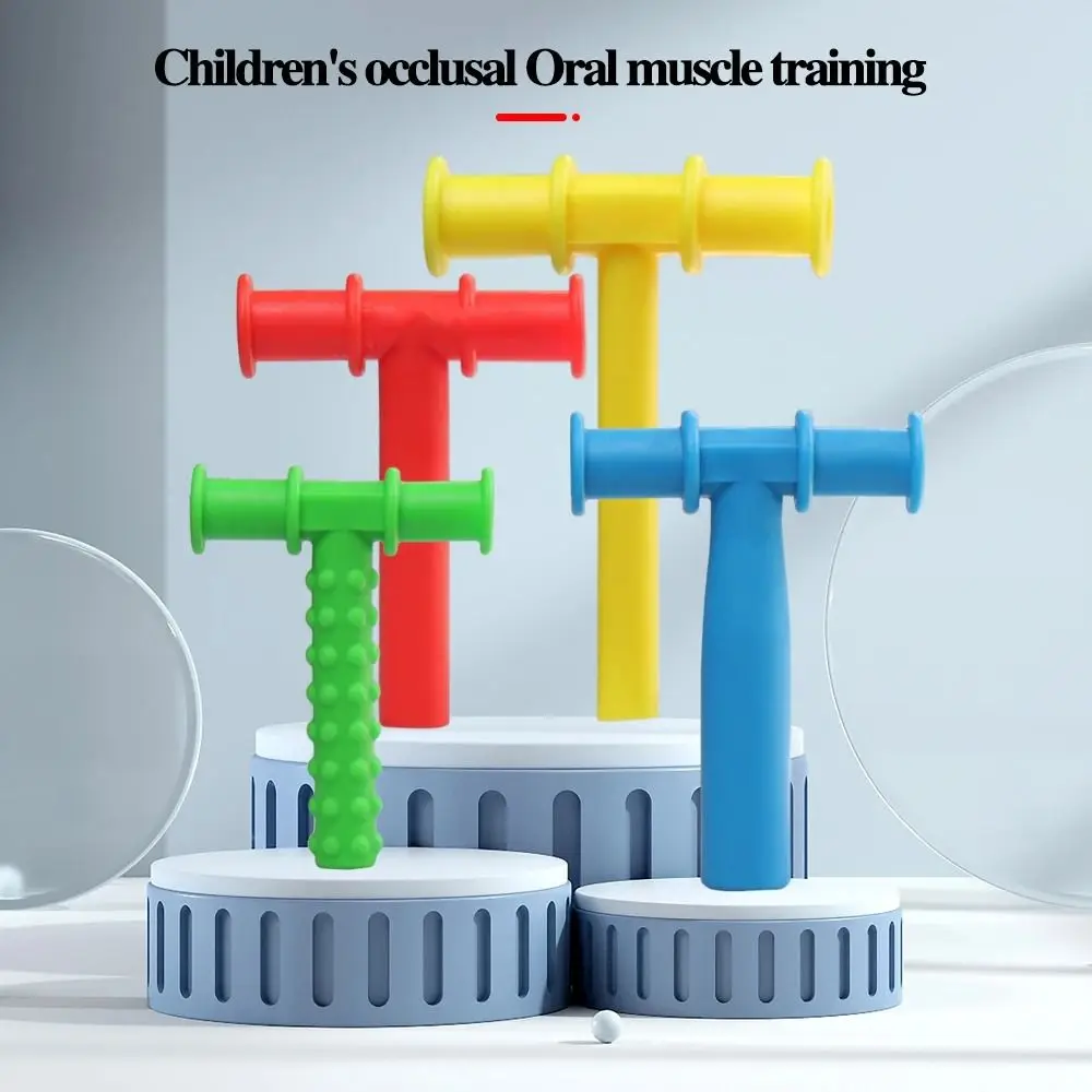 Speak Oral Muscle Rehabilitation Training Chewing Tube Autism Sensory Therapy Tool Teether Speech Therapy Teeth Massager