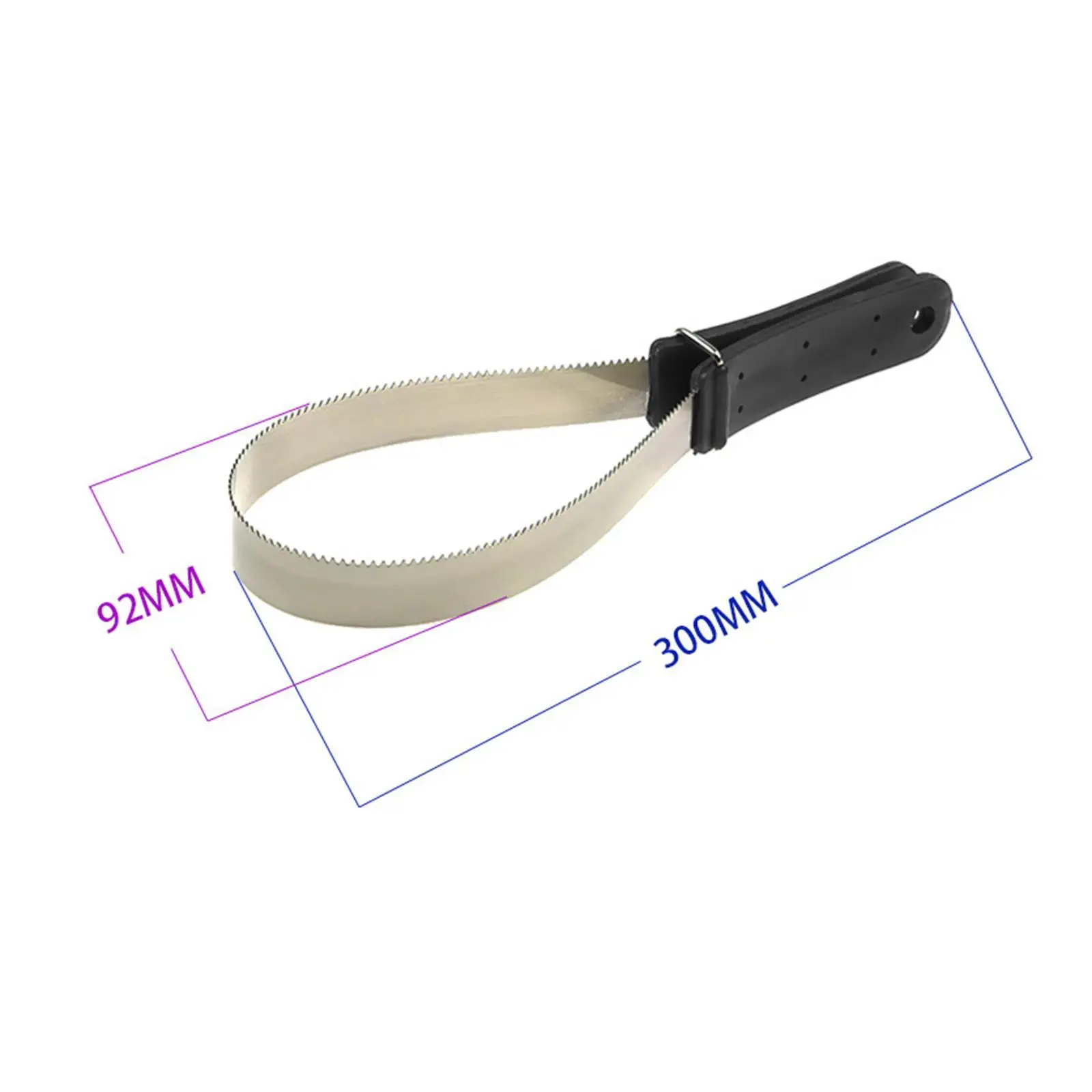 Horse Grooming Shedding Blade Brush Scraper with Comfortable Handle for Hair Removal and Stable Use