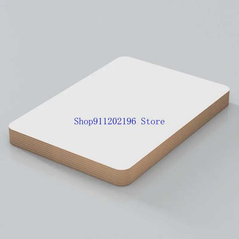 

P82A 1/3/6 Pcs Small Whiteboards Message Board with Eraser Markers Double-Sided Whiteboard for Students Teacher Classroom