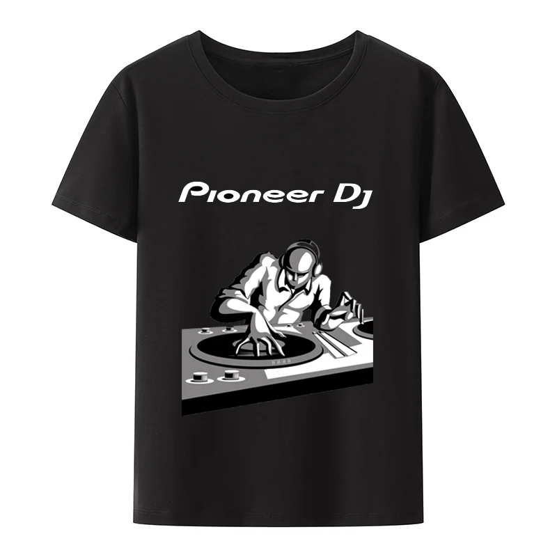 PIONEER DJ T-SHIRT men CDJ DDJ DJM 2000 1000 NEXUS Play women T Shirts Funny Tops tee summer cotton oversized tshirt футболка